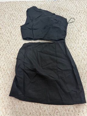 Riot Swim Piper Black sexy cut out dress new with tag size